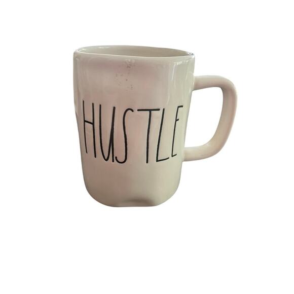 EUC "Hustle" Rae Dunn coffee mug ceramic pottery - Picture 1 of 4